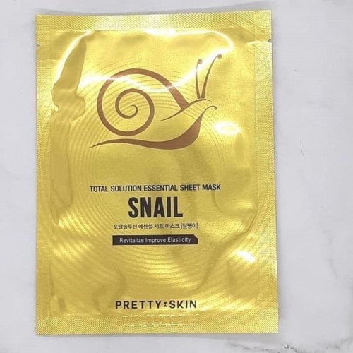 PRETTYSKIN Premium Essential Sheet Mask Gold Snail