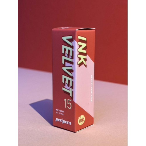 PeriPera Ink Velvet 15 Beauty Peak Rose 4g