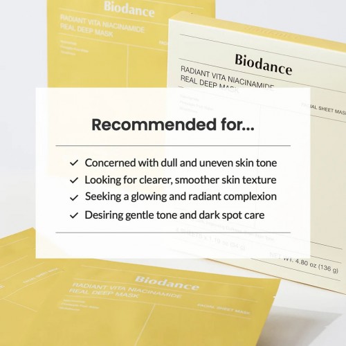 Biodance Radiant Vita Niacinamide Real Deep Mask