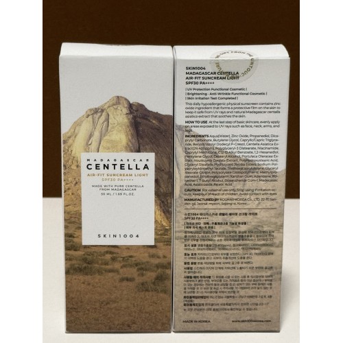 SKIN1004 Centella Air-Fit Suncream Light LSF30 PA++++ 50ml