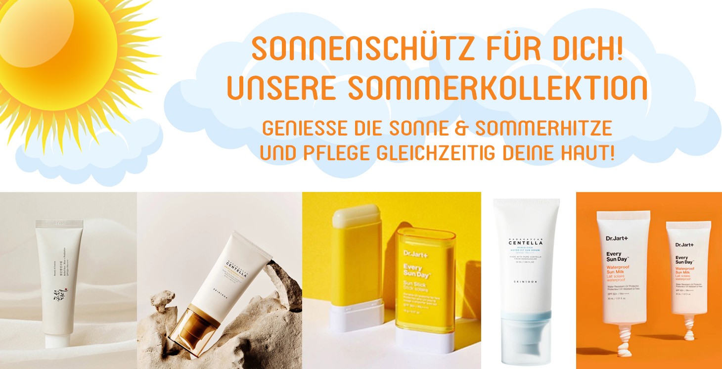 Sonnenschutz für den heissen Sommer!